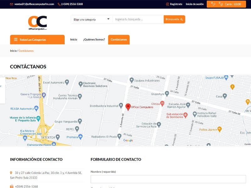 Tienda en linea Office Computers